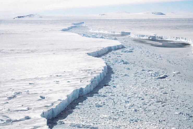 Glaciar gigante de la Antártida se derrite